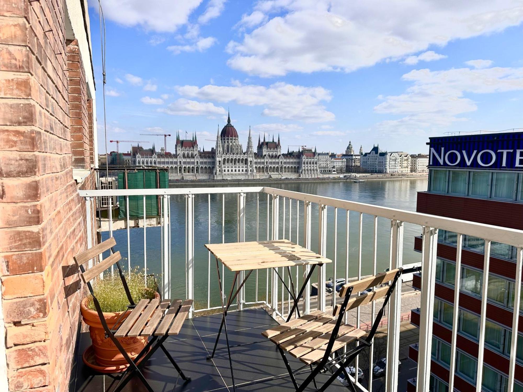 Riverside Luxury Panorama Home - Smarttv, Fastwifi Budapest Ngoại thất bức ảnh